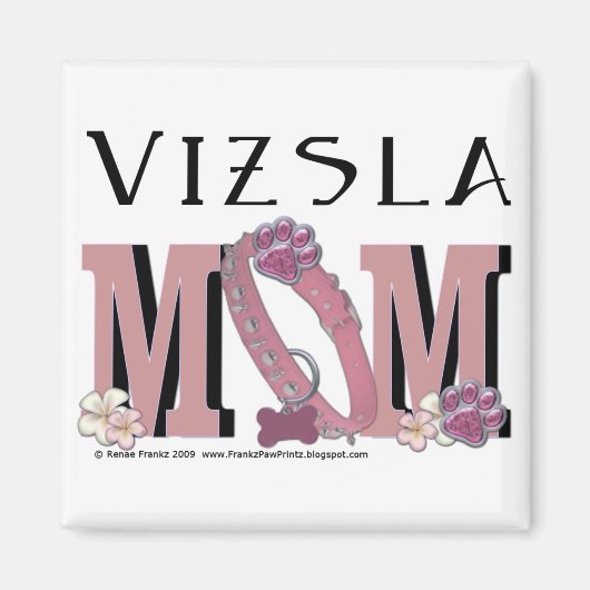 Vizsla-MAMA Magnet (Vorne)