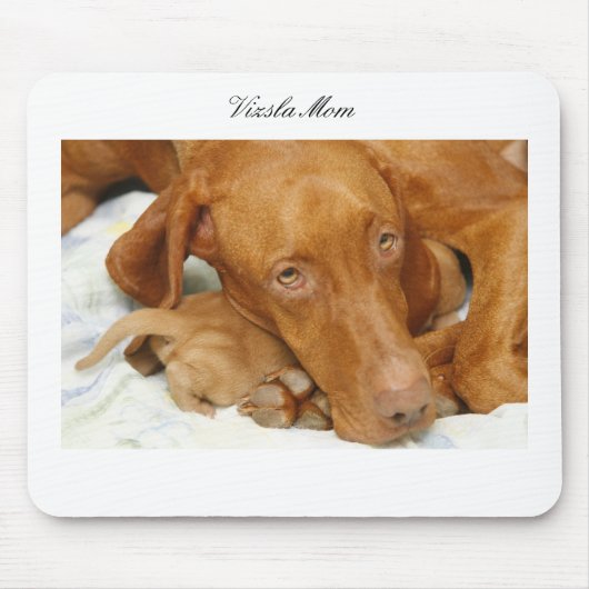 Vizsla Mama Mousepad (Vorne)