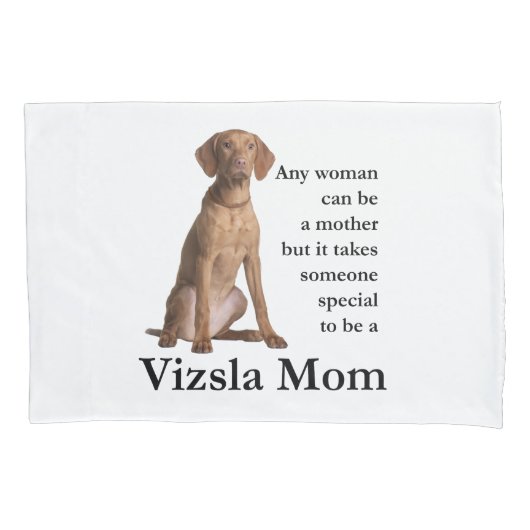 Vizsla Mama Pillowcase Kissenbezug (Vorderseite)