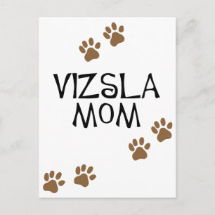 Vizsla-Mama Postkarte