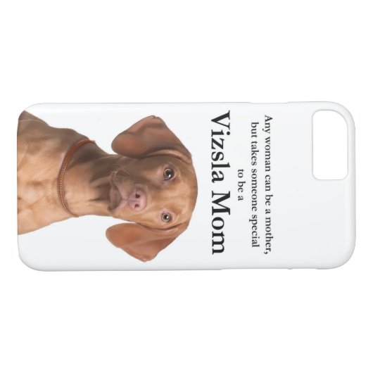 Vizsla Mama Smartphone Fall Case-Mate iPhone Hülle (Rückseite (Horizontal))