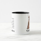 Vizsla Mama-Tasse Tasse (Zentrum)