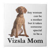 Vizsla Mama Tile (Untersetzer) Fliese (Vorderseite)