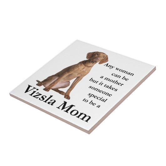 Vizsla Mama Tile (Untersetzer) Fliese (Seite)