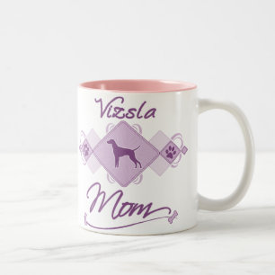 Vizsla Mama Zweifarbige Tasse