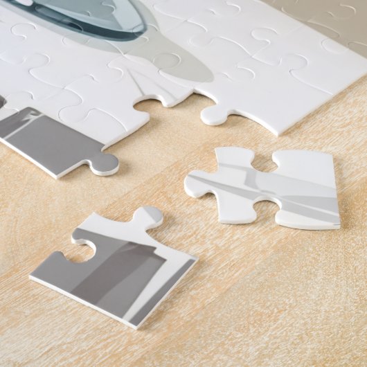 Vizsla Modern Christmas Treat Pointer Hat Puzzle (Seite)