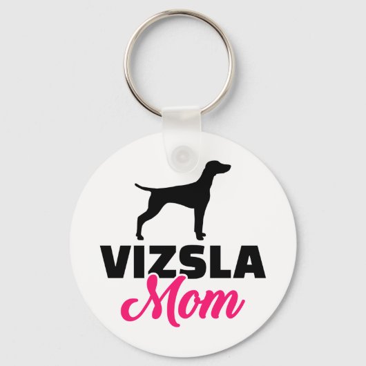 Vizsla Mom Schlüsselanhänger (Vorderseite)