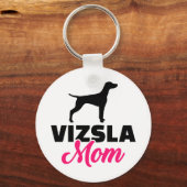 Vizsla Mom Schlüsselanhänger (Vorderseite)