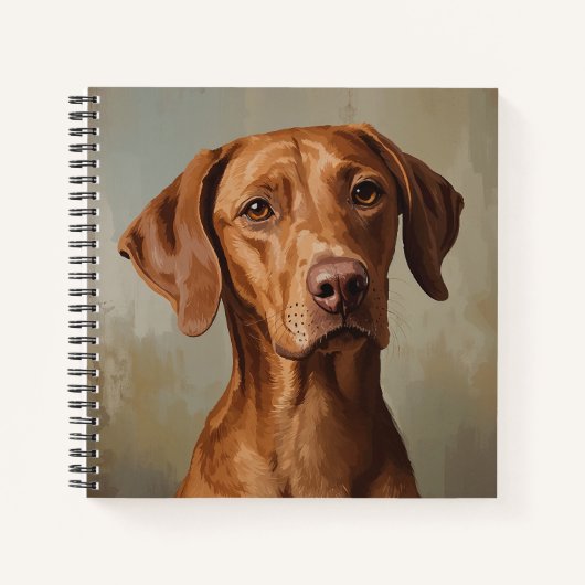 Vizsla Notizblock (Vorderseite)