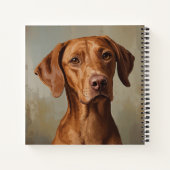 Vizsla Notizblock (Rückseite)