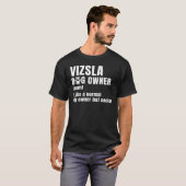 Vizsla Noun Ungarische Jagdhüttenzüchter Fur Pa T-Shirt (Vorne ganz)