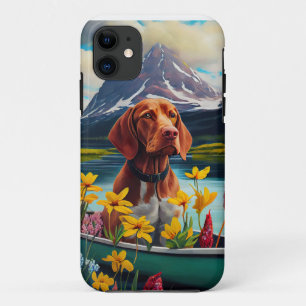 Vizsla on a Paddle: Ein Landschaftliches Abenteuer Case-Mate iPhone Hülle