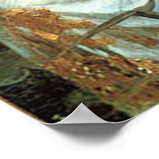 Vizsla - Ophelia - Sitzplatz Poster (Ecke)