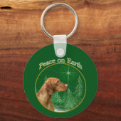 Vizsla Peace Schlüsselanhänger (Rückseite)