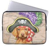 Vizsla Pirate Laptopschutzhülle (Vorderseite)