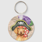 Vizsla Pirate Schlüsselanhänger (Vorderseite)
