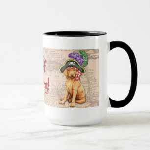 Vizsla Pirate Tasse