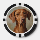 Vizsla Pokerchips (Vorderseite)
