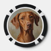 Vizsla Pokerchips (Rückseite)