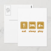 Vizsla Postkarte (Vorne/Hinten)