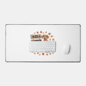 Vizsla Pumpkin Patch Dog Lovers Erntedank Hallo Schreibtischunterlage (Tastatur & Maus)