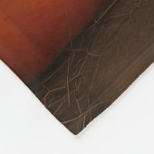 Vizsla Puppy Autumn Delight Pumpkin Fleecedecke (Ecke)