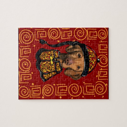 Vizsla Puzzle (Horizontal)