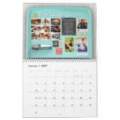 VIZSLA Retro Kühlschrank-Kalender Kalender (Jan 2027)