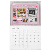 VIZSLA Retro Kühlschrank-Kalender Kalender (Mär 2026)