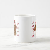 Vizsla Santa Paws Kaffeetasse (Mittel)