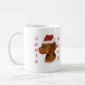 Vizsla Santa Paws Kaffeetasse (Links)