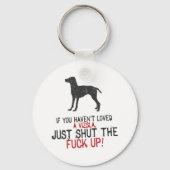 Vizsla Schlüsselanhänger (Vorderseite)