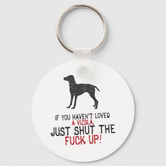 Vizsla Schlüsselanhänger (Vorderseite)