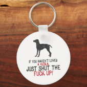 Vizsla Schlüsselanhänger (Vorderseite)