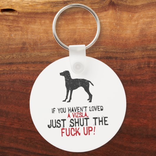 Vizsla Schlüsselanhänger (Vorderseite)