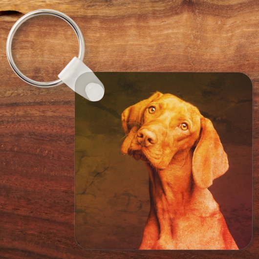 Vizsla Schlüsselanhänger (Vorderseite)