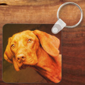 Vizsla Schlüsselanhänger (Rückseite)