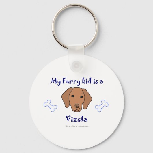 Vizsla Schlüsselanhänger (Vorderseite)