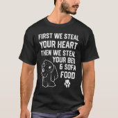 vizsla Steal Your Heart Steal Your Bed and Sofa fo T-Shirt (Vorderseite)