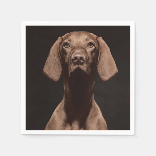 Vizsla Third Serviette (Vorderseite)