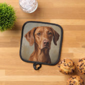 Vizsla Topflappen (Oben Unten)