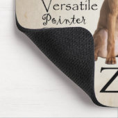 Vizsla Traits Mousepad (Ecke)