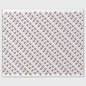 Vizsla Trick Geschenkpapier (Flach)