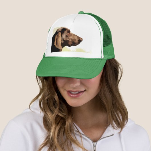 Vizsla Truckerkappe (Beispiel)