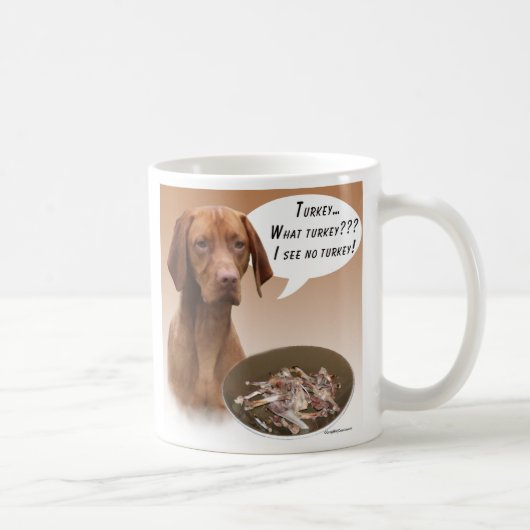 Vizsla Turkey Kaffeetasse (Rechts)