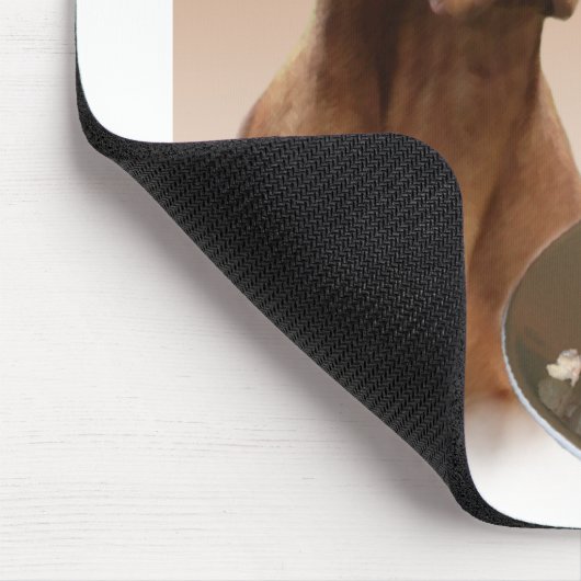 Vizsla Turkey Mousepad (Ecke)