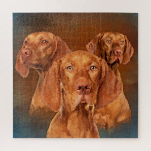 Vizsla - ungarische Zeiger Collage Puzzle