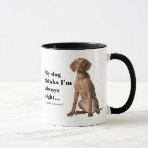 Vizsla V Ehefrau-Tasse Tasse