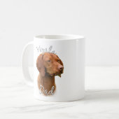 Vizsla-Vater 2 Kaffeetasse (Vorderseite Links)