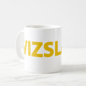 Vizsla Vater Kaffeetasse (Vorderseite Links)